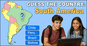 South America Country Quiz