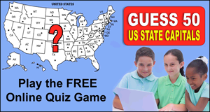 Guess the US State Capitals