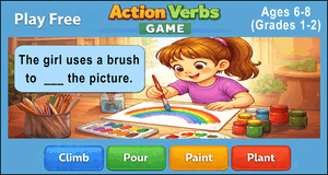 Beginner Action Verbs