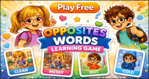 Opposite Words Game