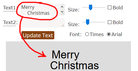 Alignment of Multi-line text.