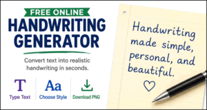 Handwriting Generator