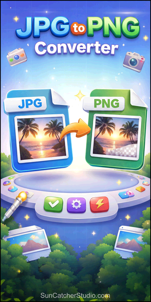 JPG to PNG converter, convert JPG to PNG, DIY, JPEG to PNG, photo to PNG, online free tool.