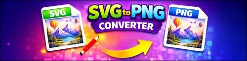 SVG to PNG converter, convert SVG to PNG, online free tool.