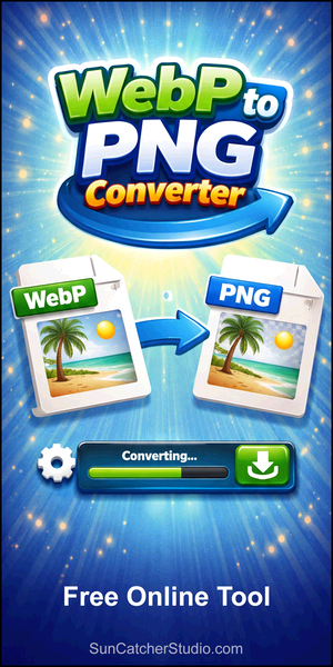 WebP to PNG converter, convert WebP to PNG, DIY, photo to WebP, online free tool.