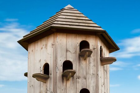 Birdhouse level porch.