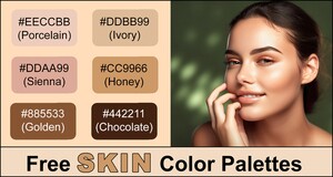 Skin Color Palette