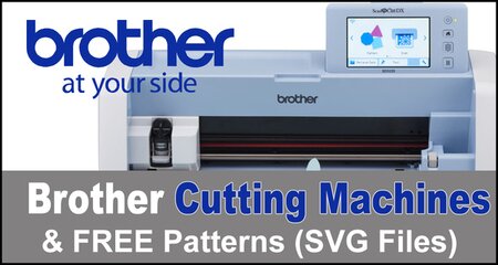 Brother ScanNCut Cutting Machines & FREE Digital Patterns – DIY