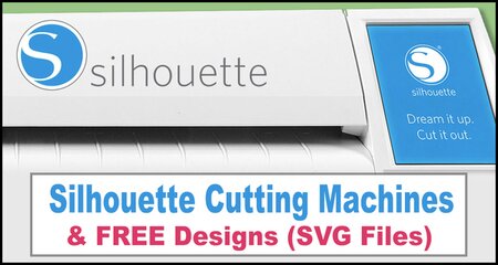 Free Silhouette Cameo designs, files, patterns, and clipart to download including svg vector graphics. The Silhouette Cameo cutting machine is great for vinyl and scrapbooking.
