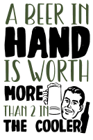 A beer in hand… beer quotes, beer sayings, Cricut designs, free, clip art, svg file, template, pattern, stencil, silhouette, cut file, design space, vector, shirt, cup, DIY crafts and projects, embroidery.