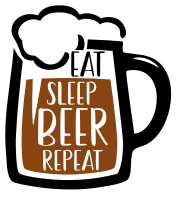 Eat sleep beer repeat. beer quotes, beer sayings, Cricut designs, free, clip art, svg file, template, pattern, stencil, silhouette, cut file, design space, vector, shirt, cup, DIY crafts and projects, embroidery.