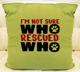 I'm not sure who rescued who. cat quotes, cat sayings, Cricut designs, free, clip art, svg file, template, pattern, stencil, silhouette, cut file, design space, vector, shirt, cup, DIY crafts and projects, embroidery.