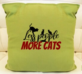Less people more cats. cat quotes, cat sayings, Cricut designs, free, clip art, svg file, template, pattern, stencil, silhouette, cut file, design space, vector, shirt, cup, DIY crafts and projects, embroidery.