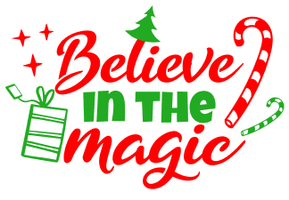 Free Believe in the magic. Christmas quotes, Christmas sayings, cricut designs, svg files, silhouette, winter, holidays, crafts, embroidery, bundle, cut files, vector.