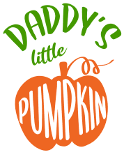 Daddy's little pumpkin. Fall quotes, fall and autumn sayings, Cricut designs, free, clip art, svg file, template, pattern, stencil, silhouette, cut file, design space, vector, shirt, cup, DIY crafts and projects, embroidery.