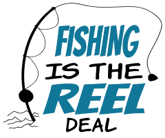 Fishing is the reel deal . Fishing quotes, fishing sayings, Cricut designs, free, clip art, svg file, template, pattern, stencil, silhouette, cut file, design space, short, funny, shirt, cup, DIY crafts and projects, embroidery.