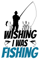 Wishing I was fishing. Fishing quotes, fishing sayings, Cricut designs, free, clip art, svg file, template, pattern, stencil, silhouette, cut file, design space, short, funny, shirt, cup, DIY crafts and projects, embroidery.