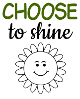 Choose to shine. Garden quotes, garden sayings, cricut designs, svg files, plants, cactus, succulents, funny, short, planting, silhouette, embroidery, bundle, free cut files, design space, vector.