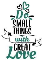 Do small things. Inspirational quotes, inspirational sayings, motivational quotes, Cricut designs, free, clip art, svg file, template, pattern, stencil, silhouette, cut file, design space, short, funny, shirt, cup, DIY crafts and projects, embroidery.
