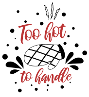 Too hot to handle. Kitchen quotes, funny kitchen sayings, short, cooking, Cricut designs, free, clip art, svg file, template, pattern, stencil, silhouette, cut file, design space, shirt, cup, DIY crafts and projects, embroidery.