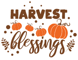 Harvest blessings. Thanksgiving quotes, Thanksgiving sayings, happy, funny, Cricut designs, free, clip art, svg file, template, pattern, stencil, silhouette, cut file, design space, short, shirt, cup, DIY crafts and projects, embroidery.
