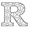 Letter r Coloring Pages Kids and Adults printable free stencil, font, clip art, template, large alphabet and number design, print, download, diy crafts.