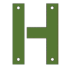 Letter h Army Font stencil font us military printable free stencil, font, clip art, template, large alphabet and number design, print, download, diy crafts.