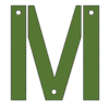 Letter m Army Font stencil font us military printable free stencil, font, clip art, template, large alphabet and number design, print, download, diy crafts.