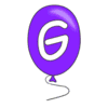 Letter g Balloon Alphabet balloon font, lettering, font generator printable free stencil, font, clip art, template, large alphabet and number design, print, download, diy crafts.