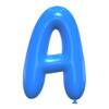 Letter a Balloon Font balloon lettering, font generator printable free stencil, font, clip art, template, large alphabet and number design, print, download, diy crafts.