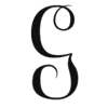 Letter g Calligraphy  cursive capital letter monograms fancy printable free stencil, font, clip art, template, large alphabet and number design, print, download, diy crafts.