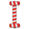 Letter i Candy Cane Stripes Christmas, font, alphabet, lettering printable free stencil, font, clip art, template, large alphabet and number design, print, download, diy crafts.
