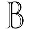 Letter b Engraved serif, elegant, multi-lined, cut-out printable free stencil, font, clip art, template, large alphabet and number design, print, download, diy crafts.