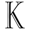 Letter k Engraved serif, elegant, multi-lined, cut-out printable free stencil, font, clip art, template, large alphabet and number design, print, download, diy crafts.