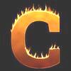 Letter c Fire Font Flaming letters and numbers, flame font, clipart  printable free stencil, font, clip art, template, large alphabet and number design, print, download, diy crafts.