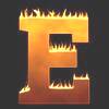 Letter e Fire Font Flaming letters and numbers, flame font, clipart  printable free stencil, font, clip art, template, large alphabet and number design, print, download, diy crafts.