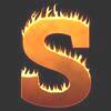 Letter s Fire Font Flaming letters and numbers, flame font, clipart  printable free stencil, font, clip art, template, large alphabet and number design, print, download, diy crafts.