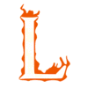 Letter l Burning Font Fire font, letters in flames. printable free stencil, font, clip art, template, large alphabet and number design, print, download, diy crafts.