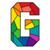 Letter g Stained Glass Stained glass lettering patterns printable free stencil, font, clip art, template, large alphabet and number design, print, download, diy crafts.