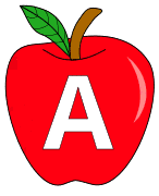 Free A - apple letter., red apple alphabet clipart, letter font stencil, letter font, numbers, pattern, template, clipart, printable alphabet letters and numbers, DIY, homemade, back to school, bulletin board, cricut, silhouette, coloring page, vector, svg.