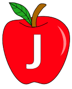 Free J  - apple pattern., red apple alphabet clipart, letter font stencil, letter font, numbers, pattern, template, clipart, printable alphabet letters and numbers, DIY, homemade, back to school, bulletin board, cricut, silhouette, coloring page, vector, svg.