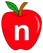 Free N - apple letter., red apple alphabet clipart, letter font stencil, letter font, numbers, pattern, template, clipart, printable alphabet letters and numbers, DIY, homemade, back to school, bulletin board, cricut, silhouette, coloring page, vector, svg.
