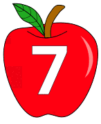 Free 7  - apple stencil., red apple alphabet clipart, letter font stencil, letter font, numbers, pattern, template, clipart, printable alphabet letters and numbers, DIY, homemade, back to school, bulletin board, cricut, silhouette, coloring page, vector, svg.