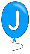 J  - Balloon font. alphabet, free lettering, colorful, balloon font, stencil, DIY banner, pattern, template, clipart, printable, DIY crafts, bulletin board, teachers, logo, graphic design, vector, svg.