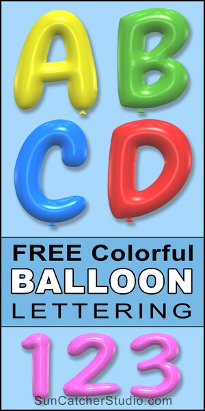 Free printable balloon font lettering, DIY, alphabet, happy birthday, clipart, patterns, stencils, letters, numbers, typeface, generator, teachers, crafts, decor.