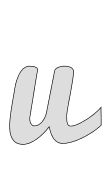 Free printable u - letter pattern. bold script letter stencil alphabet number large thick svg and png pattern.
