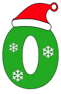 Free O - Christmas letter. Alphabet, stencil, pattern, template, clipart, design, printable letters and numbers, ornament, decoration, holiday, cricut, coloring page, winter, window, monogram, a-z, let it snow,  vector, svg.