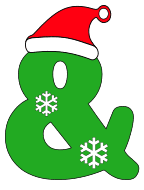Free Ampersand. Alphabet, stencil, pattern, template, clipart, design, printable letters and numbers, ornament, decoration, holiday, cricut, coloring page, winter, window, monogram, a-z, let it snow,  vector, svg.