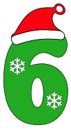 Free 6 - Christmas stencil. Alphabet, stencil, pattern, template, clipart, design, printable letters and numbers, ornament, decoration, holiday, cricut, coloring page, winter, window, monogram, a-z, let it snow,  vector, svg.