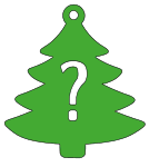 Question mark. Free, font, Christmas, tree, alphabet, letter, number, pattern, template, stencil, outline, printable, clipart, ornament, decoration, winter, design, coloring page, vector, svg, print, download.